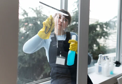 Nettoyage de vitres intérieures et extérieures à Bouilly